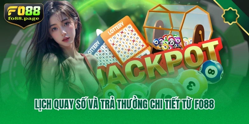 Lịch quay số và trả thưởng chi tiết từ Fo88